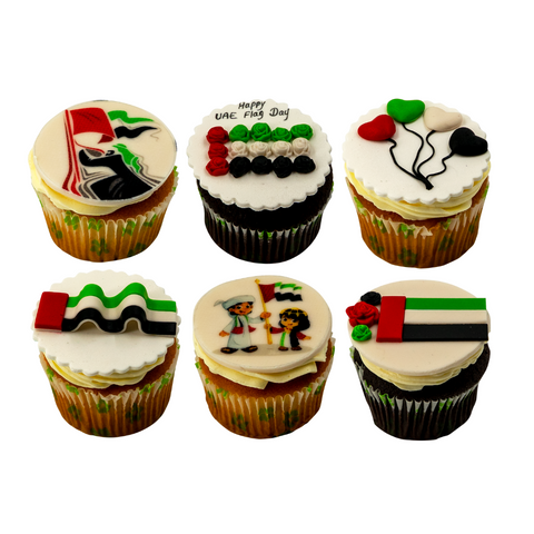 Flag Day Themed Cupcakes