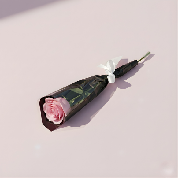 Single Rose Pink
