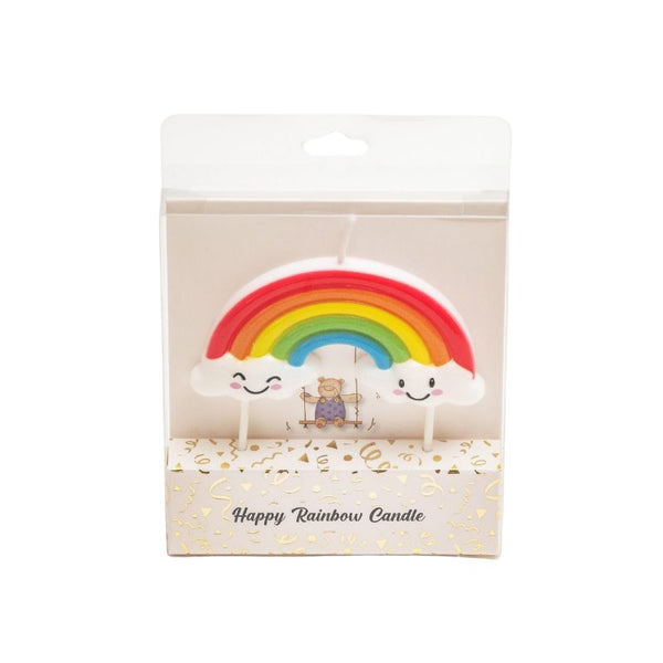 Happy Rainbow Candle Prodekor
