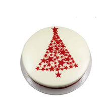 Star Tree Cake-Red | Christmas Cake