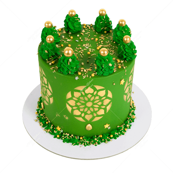 Festive Gift Cake