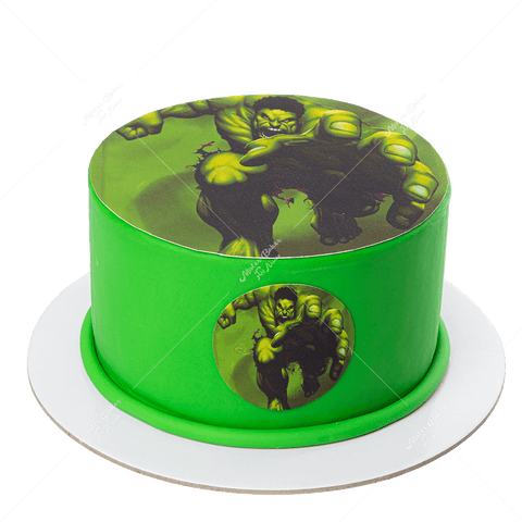 Hulk Photo Cake
