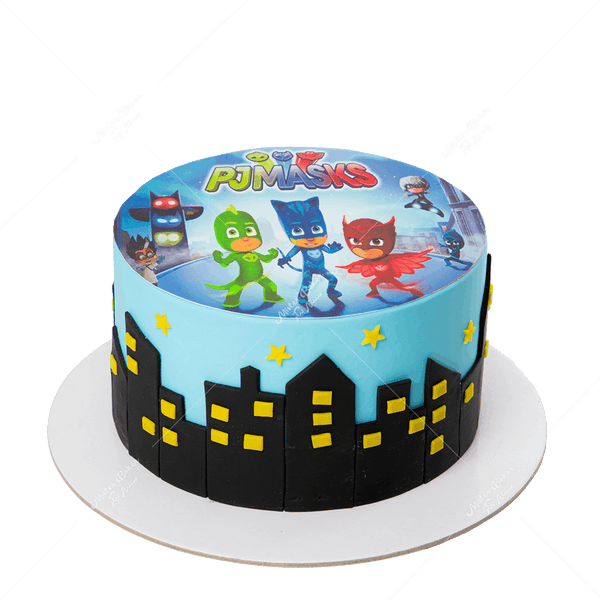 PJ Masks Photo Cake