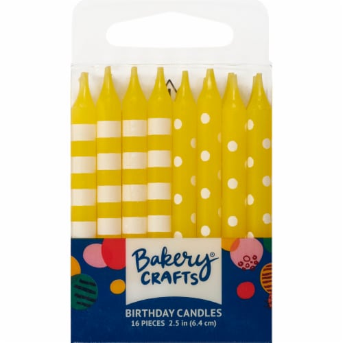 Stripes and Dots Candles