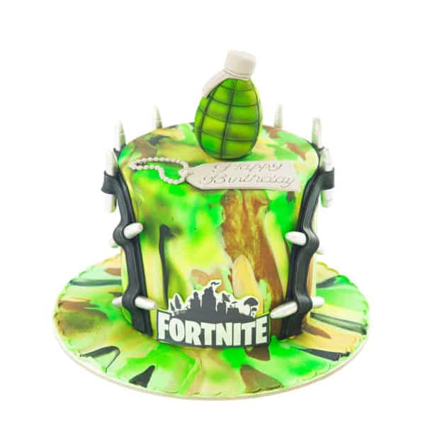Fortnite theme Cake
