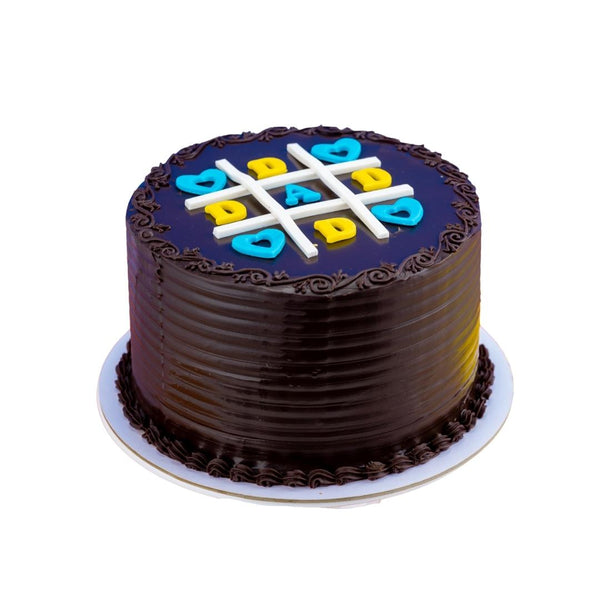 Tic-Tac-Dad Cake | Father's Day Cake