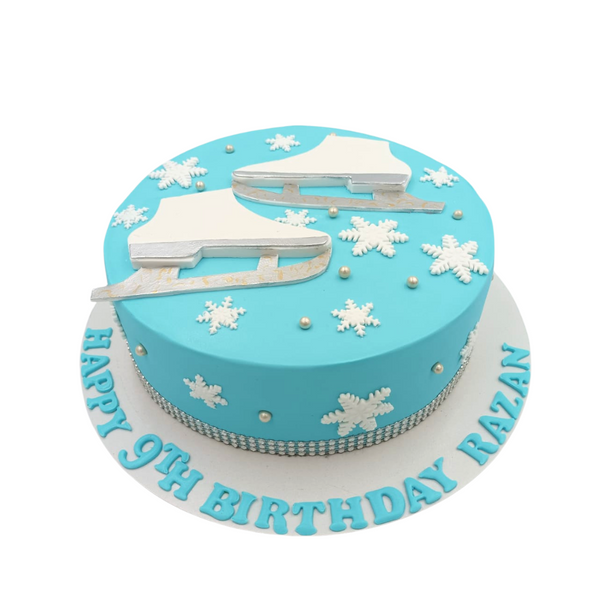 Ice Skate Cake
