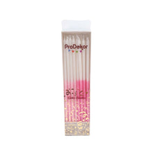 Tall Glitter Ombre Candle