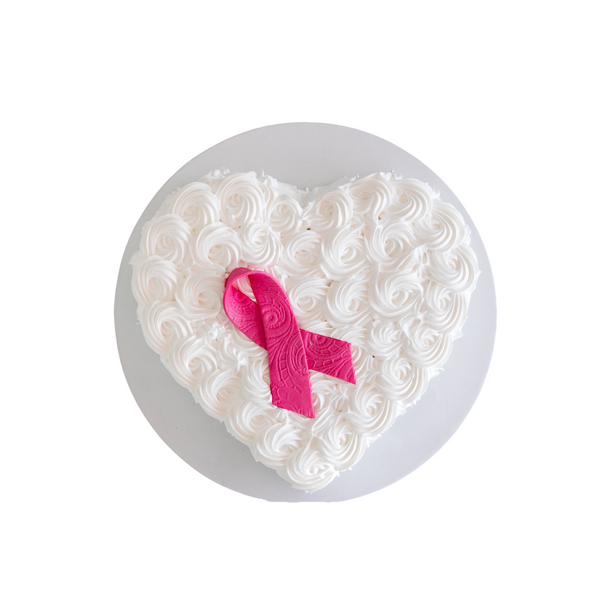 Pink Ribbon Cake