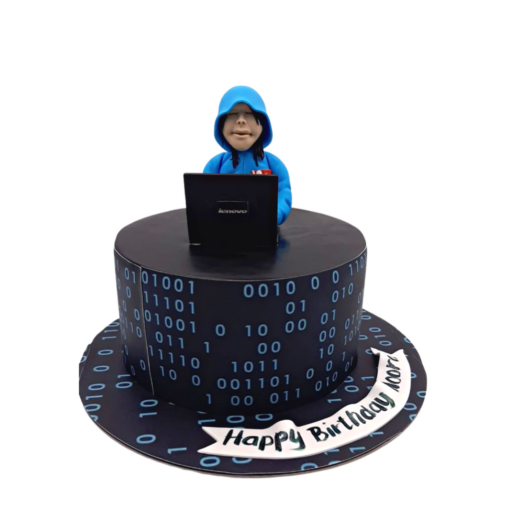 Computer Cake Topper Programming Cake Topper Geek Birthday - Etsy Singapore