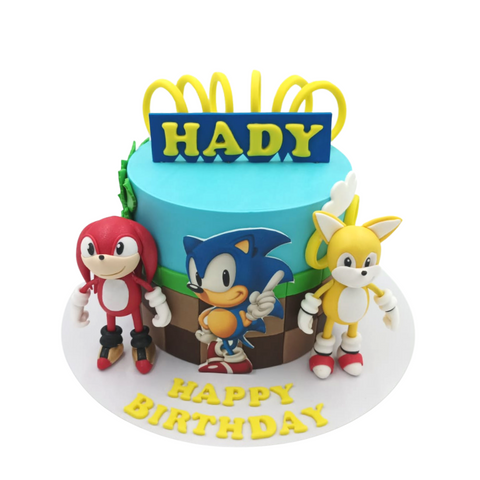 Sonic 3D Cake