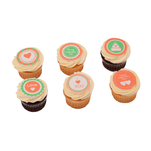 Be Mine Cupcakes