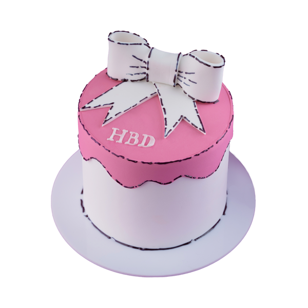 2D Bow Cake