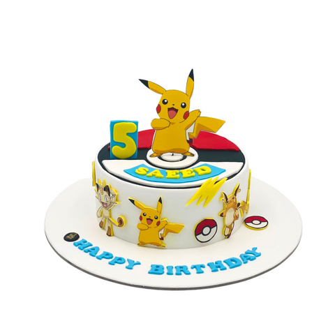 Pikachu Pokemon Cake