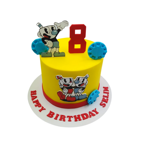 Cuphead Cake