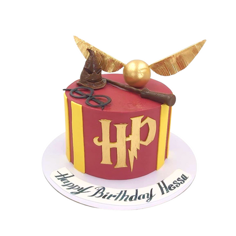 Harry Potter Gryffindor Themed Cake