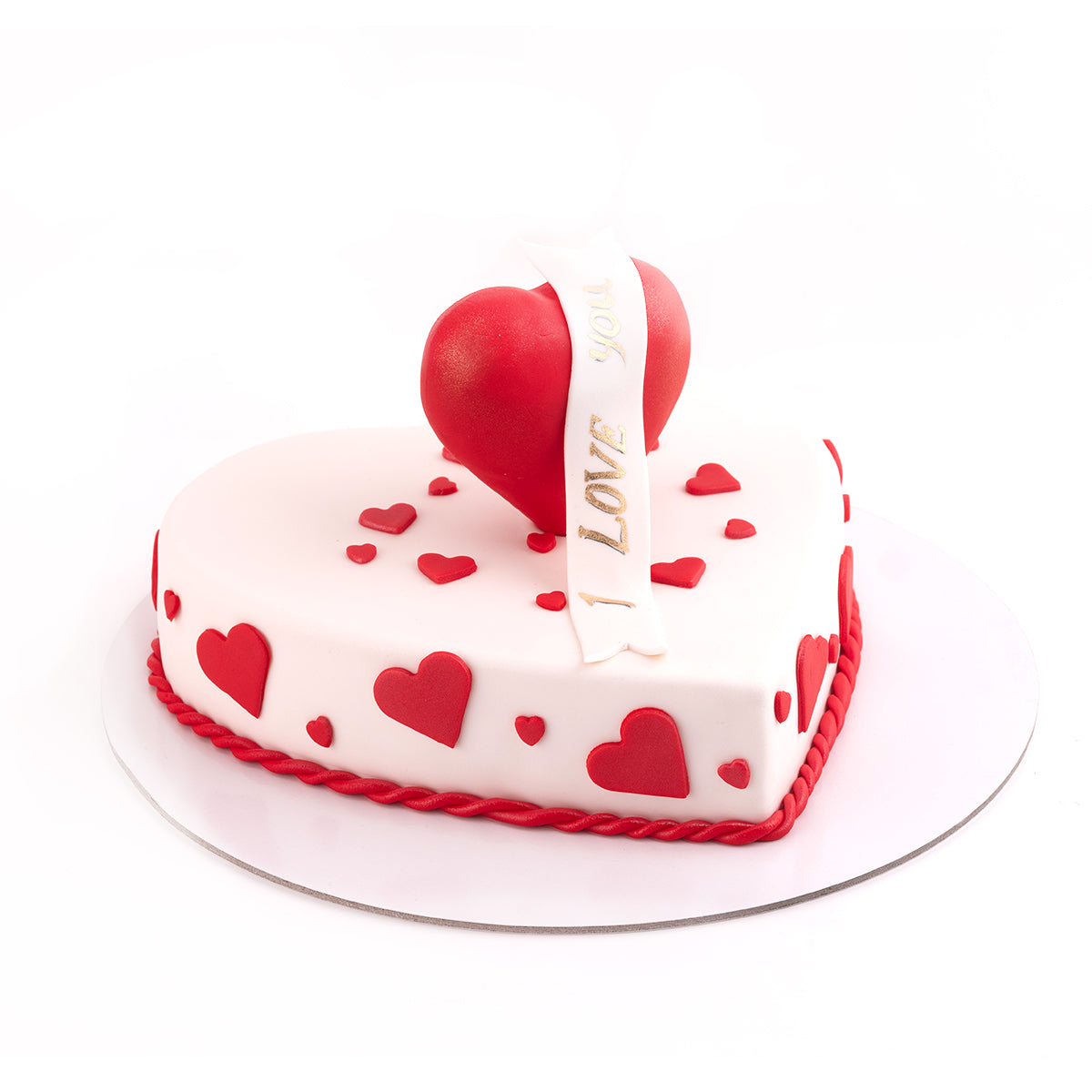 3D Heart Cake