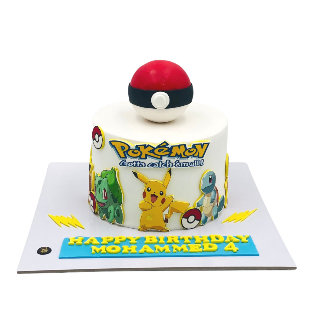Spontaneously Creative: How to decorate a Pokemon cake