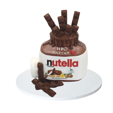 Nutella 3D Cake