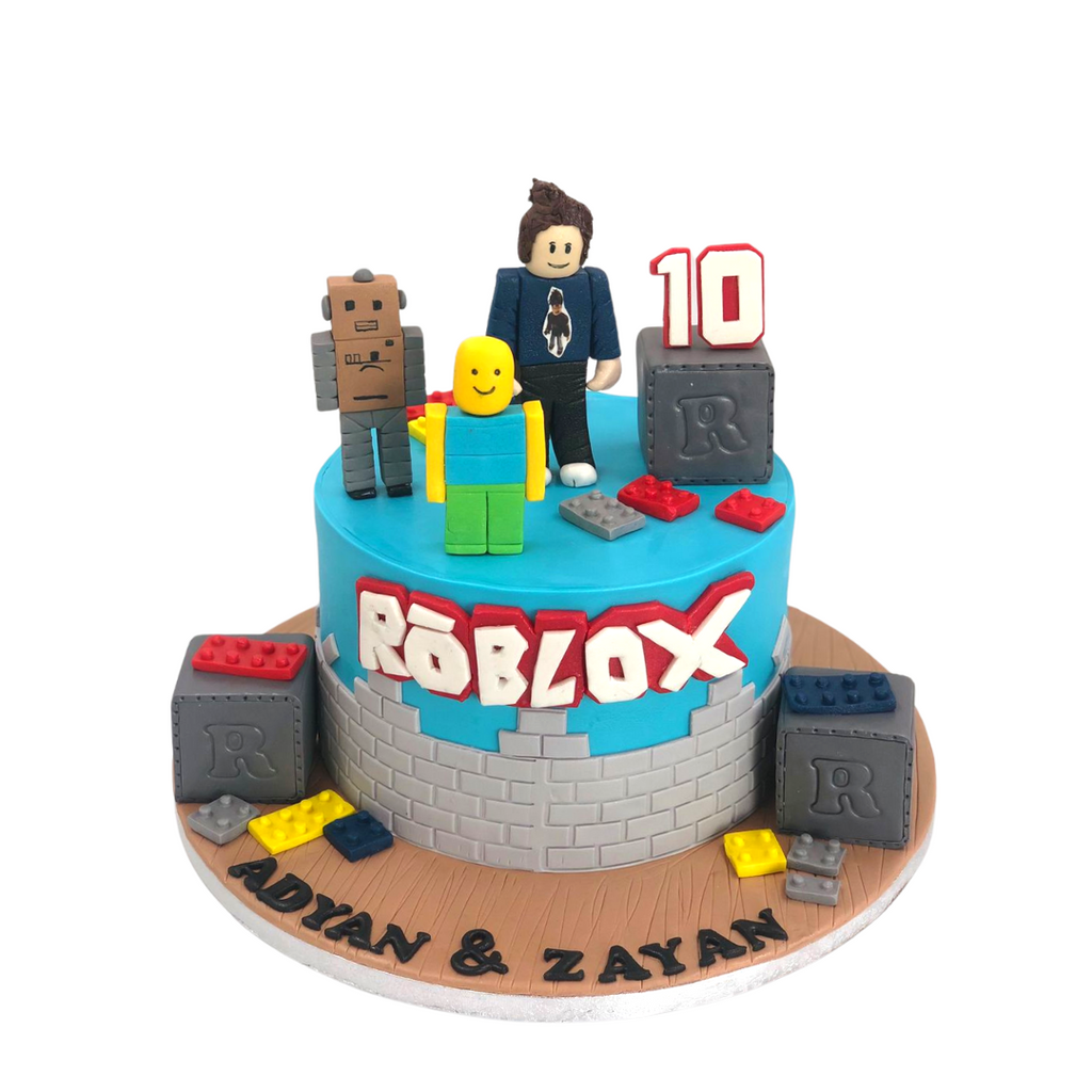 Sweet Mama Cakery - Roblox Birthday cake! Delicious funfetti inside! Happy  7th Birthday Karson! | Facebook
