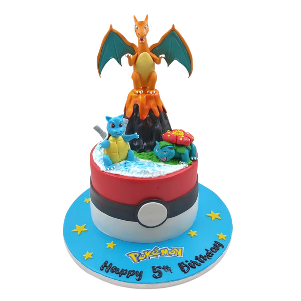 Charizard Pokemon Cake | Birthday Cake In Dubai | Cake Delivery ...