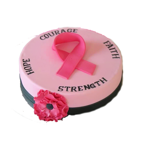 Be Strong Pink Cake