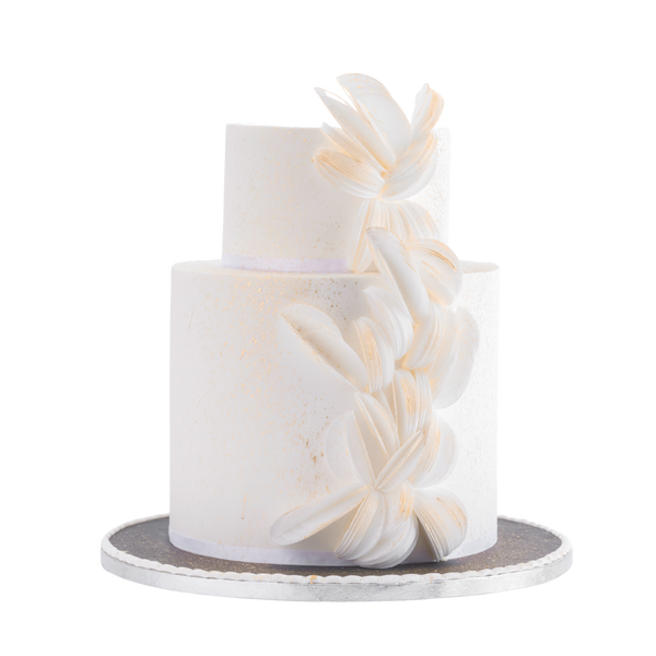 Origami Fold Wedding Cake