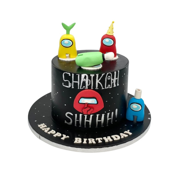 Among Us Shh Cake