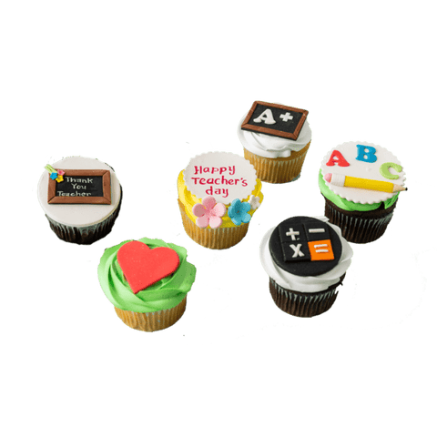 Happy Teacher’s Day Cupcakes
