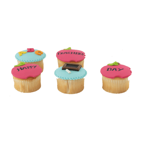 Teacher’s Day Apple Cupcakes