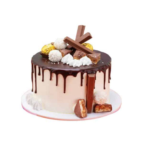 Online Designer Farewell Truffle Cake Gift Delivery in SGP - FNP
