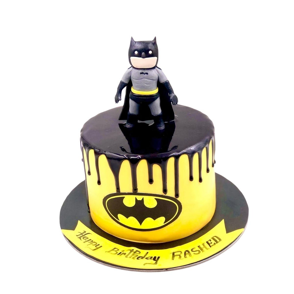 BatMan Theme Cake (500g) - Cake Carnival| Online Cake | Fruits | Flowers  and gifts delivery