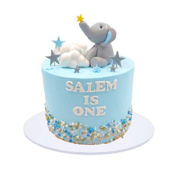 Baby Elephant Cake