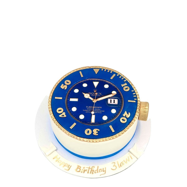 Blue Rolex Cake | Father's Day Cake