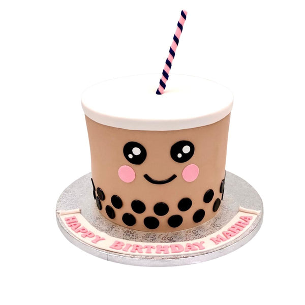 Bubble Tea Cake