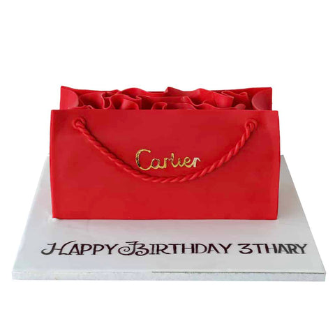 Cartier Red Cake
