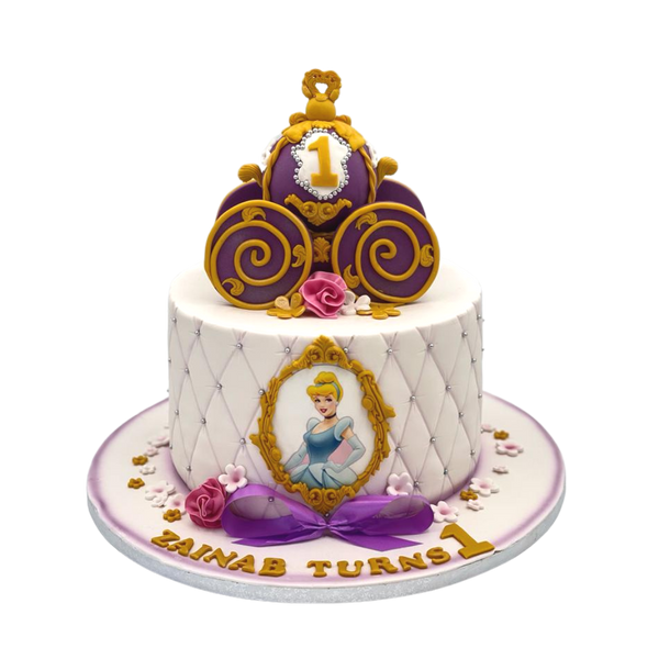 Cinderella Carriage cake