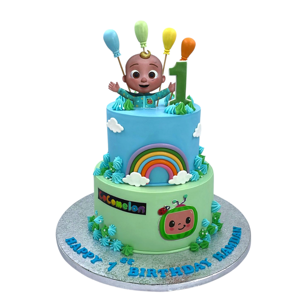 Cocomelon Tier cake
