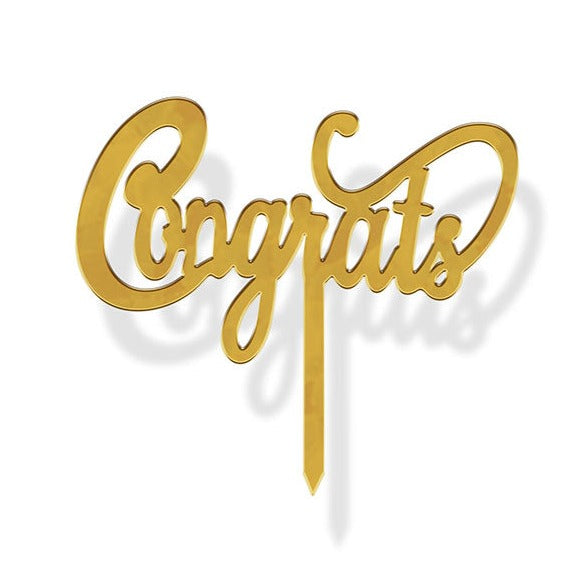Congrats topper