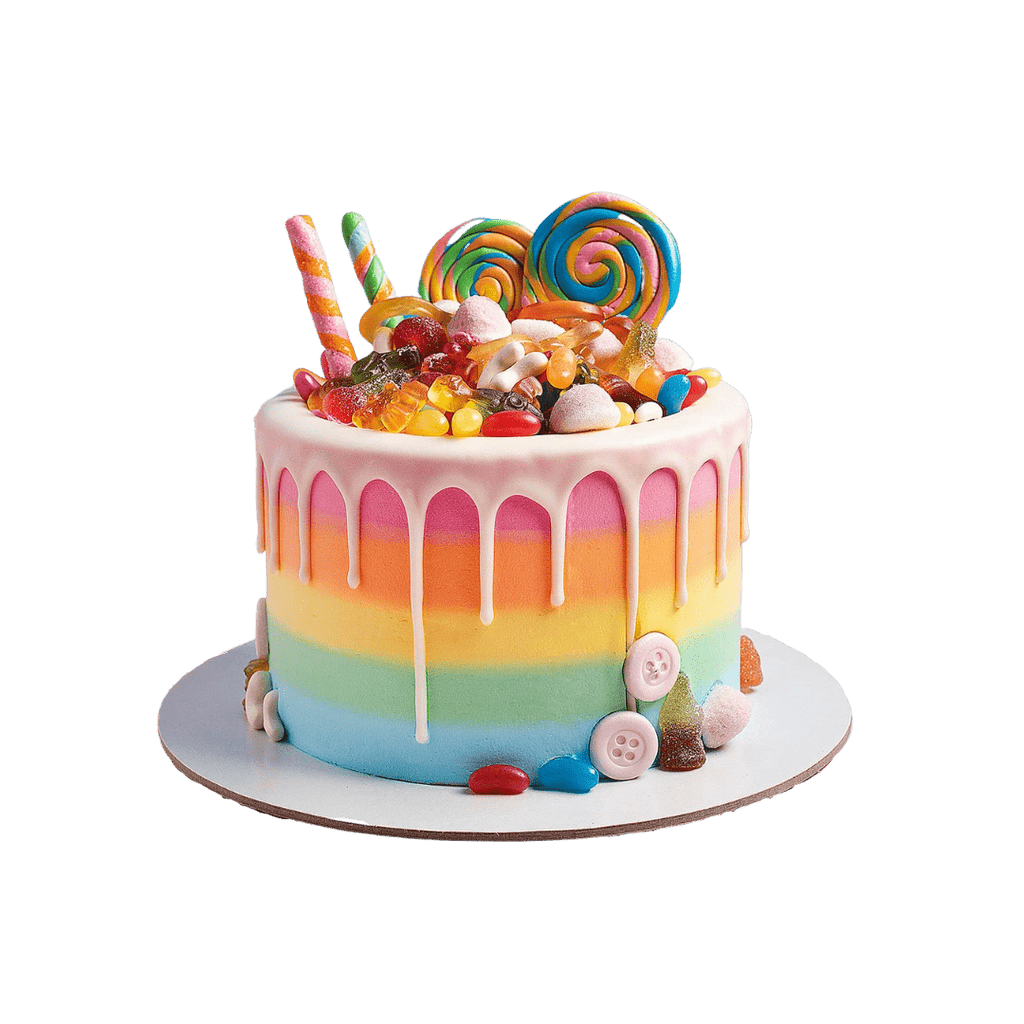 Coolest Homemade Candyland Cake