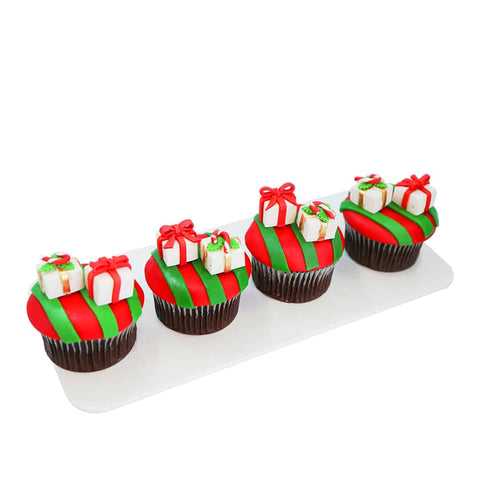 Christmas Gift Cupcakes