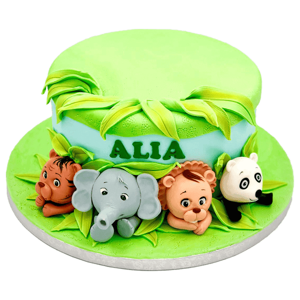 Jungle Themed Cake