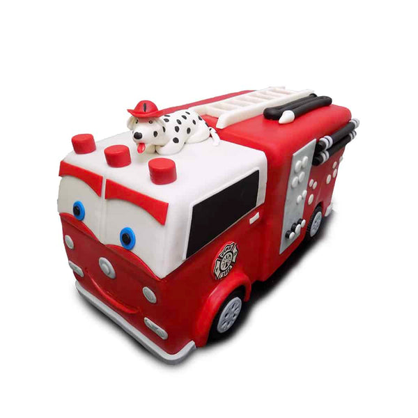 Fire Truck Cake