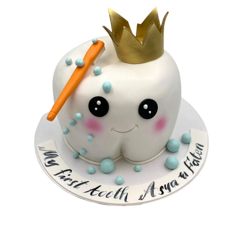 First Tooth Prince Cake