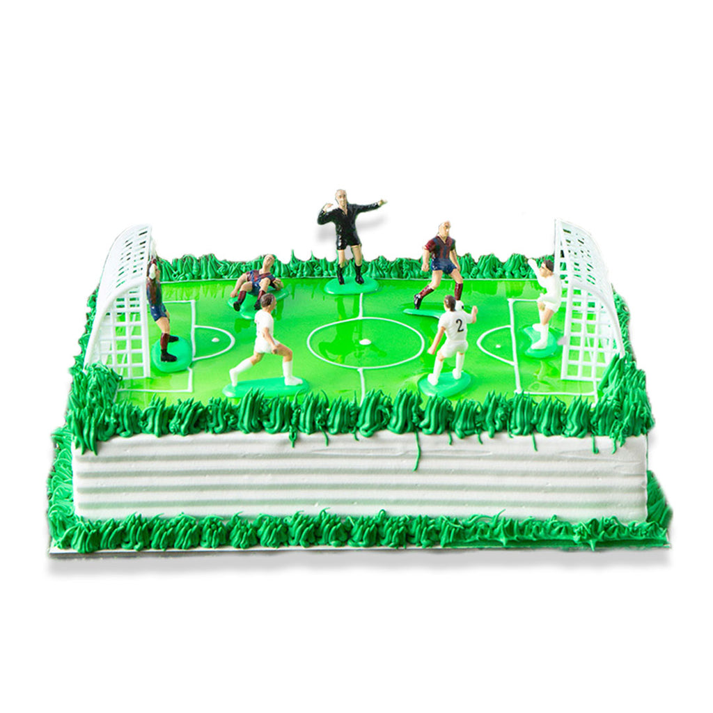 Amazon.com: Soccer Ball Cake Topper Decorations For Theme Party, Football  Player, Men, Boy, Birthday, Sport Supplies, 14 PCS : Grocery & Gourmet Food