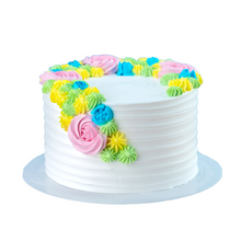 Floral Cream Bouquet Cake
