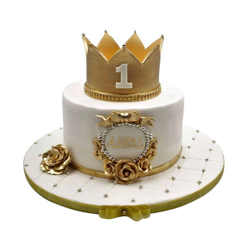 Golden Crown Cake