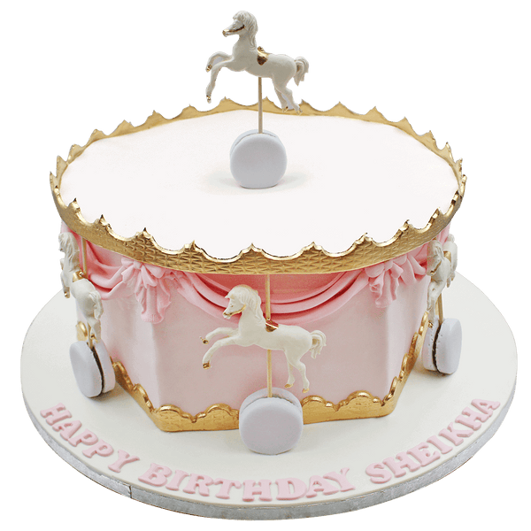 Horse Carousel Cake