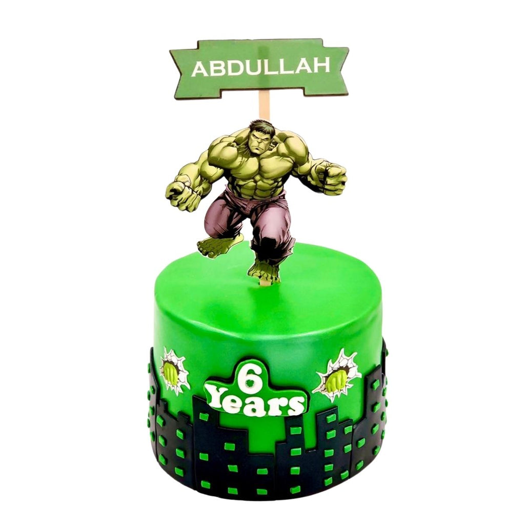 Incredible Hulk Cake Toppers | Printable – PimpYourWorld