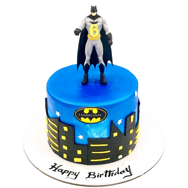 Batman City Cake